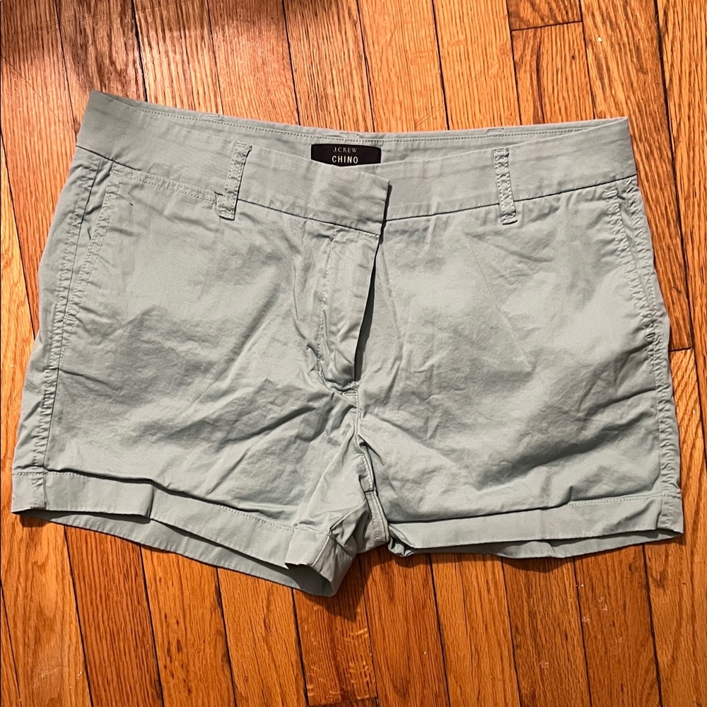 Blue/Green J. Crew Chino Shorts Size 12!